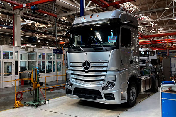 Диагностика и ремонт грузовиков Mercedes